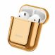 Защитный чехол BASEUS Shining Hook Case для Apple AirPods 1 / 2 - Gold (247310F). Фото 3 из 25