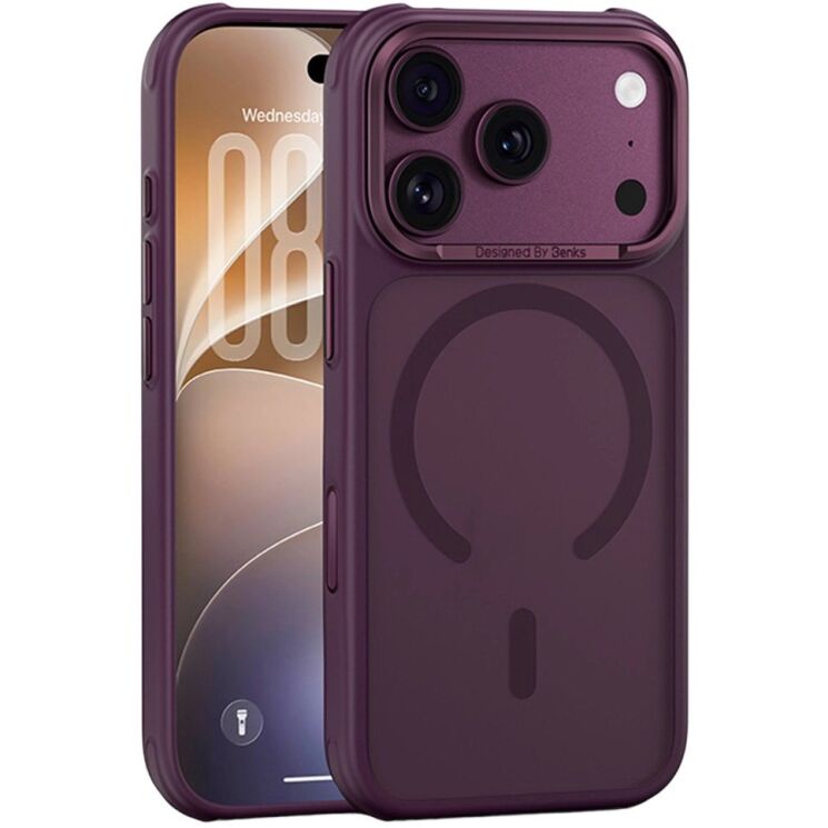Защитный чехол BENKS Mist Magnetic для iPhone 18 Pro Max / 17 Pro Max - Dark Red: фото 1 из 9