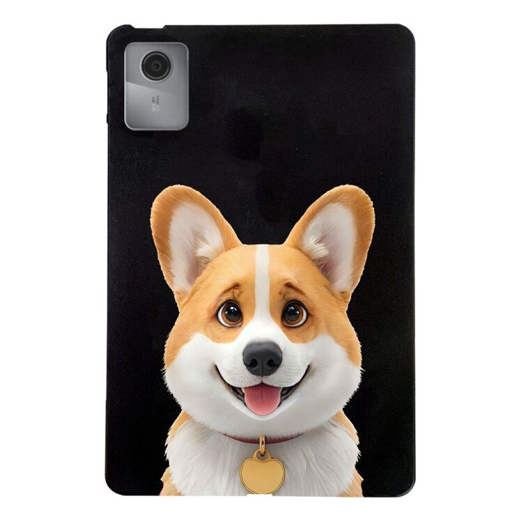 Защитный чехол Deexe Animal Series для Lenovo Idea Tab (TB336) - Corgi: фото 1 из 3
