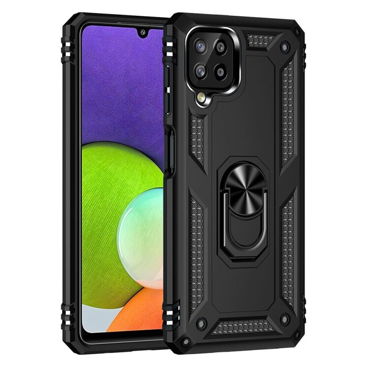 Защитный чехол Deexe Armor Case для Samsung Galaxy A22 (A225) - Black: фото 2 из 8