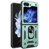 Захисний чохол Deexe Armor Case (FF) для Samsung Galaxy Flip 5 - Green (332405G)