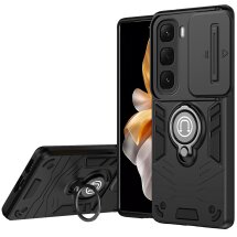 Захисний чохол Deexe Armor MagShield для Infinix Hot 60і - Black: фото 1 з 7