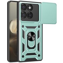 Захисний чохол Deexe Armor Shield для Motorola Edge 60 Pro - Green: фото 1 з 10