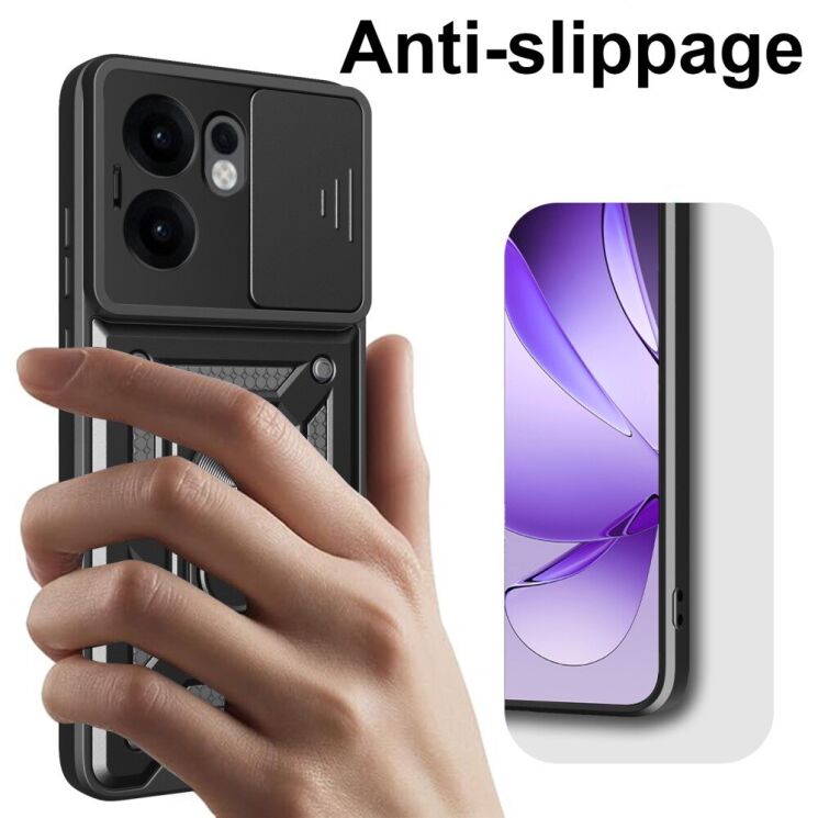 Защитный чехол Deexe Armor Shield для OPPO Reno 13 F/FS 5G - Red: фото 4 из 8