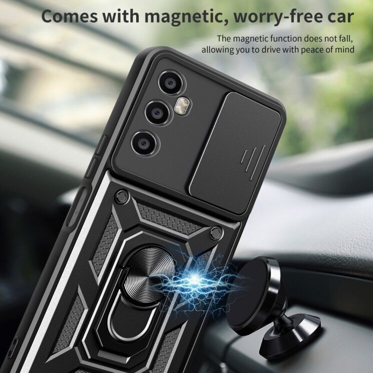 Защитный чехол Deexe Armor Shield для Realme C65 - Black: фото 4 из 9