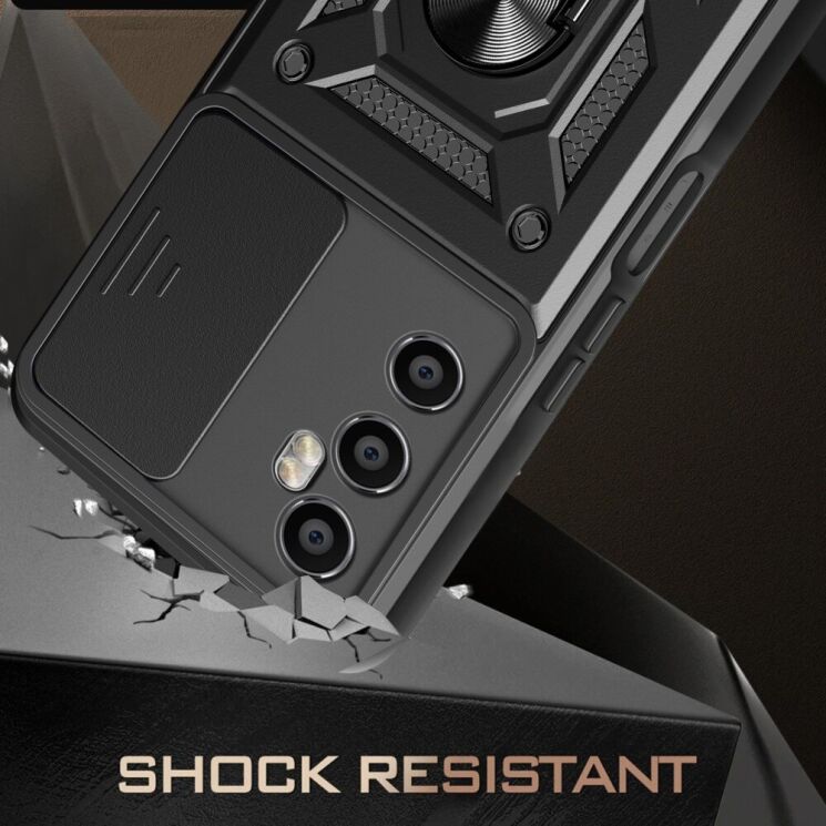 Защитный чехол Deexe Armor Shield для Realme C65 - Black: фото 3 из 9