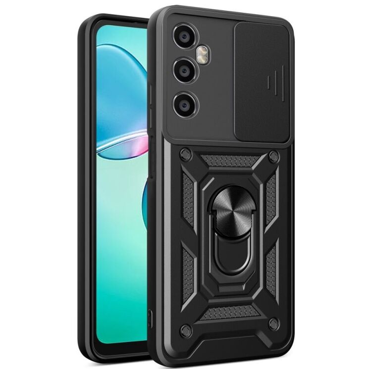 Защитный чехол Deexe Armor Shield для Realme C65 - Black: фото 1 из 9