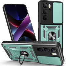 Защитный чехол Deexe Armor Shield для Realme C75 - Green: фото 1 из 10