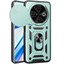 Защитный чехол Deexe Armor Shield для TECNO Spark 30C - Green: фото 1 из 9