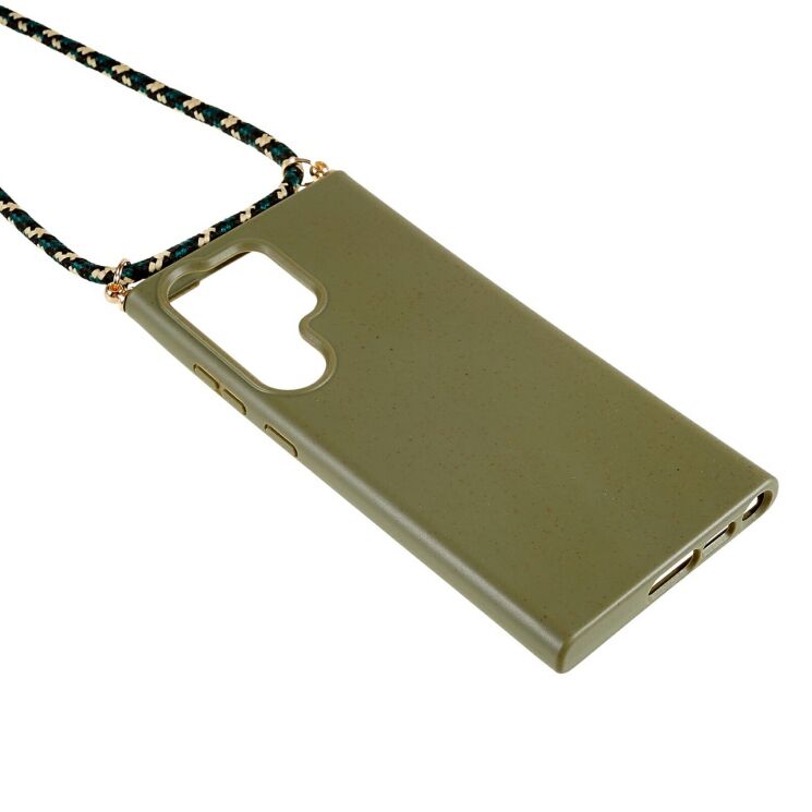 Защитный чехол Deexe Astra Case для Samsung Galaxy S26 Ultra - Army Green: фото 3 из 6