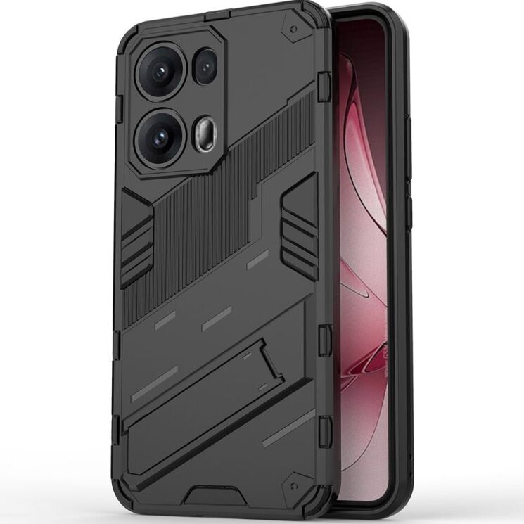 Защитный чехол Deexe Bibercas для OPPO Reno 13 Pro 5G - Black: фото 2 из 7