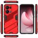 Захисний чохол Deexe Bibercas для OPPO Reno 13 Pro 5G - Red (376706R). Фото 7 з 7