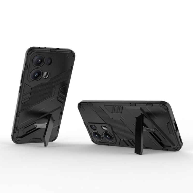 Защитный чехол Deexe Bibercas для OPPO Reno 13 Pro 5G - Black: фото 3 из 7