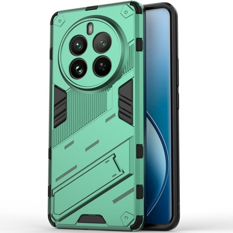 Защитный чехол Deexe Bibercas для Realme 12 Pro / 12 Pro+ - Green: фото 1 из 6