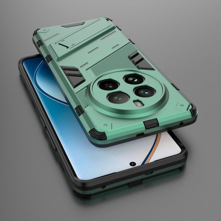Защитный чехол Deexe Bibercas для Realme 12 Pro / 12 Pro+ - Green: фото 4 из 6