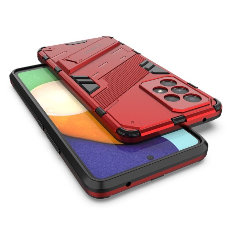 Защитный чехол Deexe Bibercas для Samsung Galaxy A53 (A536) - Red: фото 5 из 8