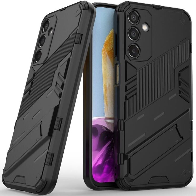 Защитный чехол Deexe Bibercas для Samsung Galaxy M15 (M156) - Black: фото 1 из 7