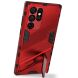 Защитный чехол Deexe Bibercas для Samsung Galaxy S22 Ultra (S908) - Red (298436R). Фото 3 из 8