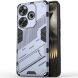 Защитный чехол Deexe Bibercas для Xiaomi Poco F6 - Dark Blue (355030DB). Фото 2 из 8
