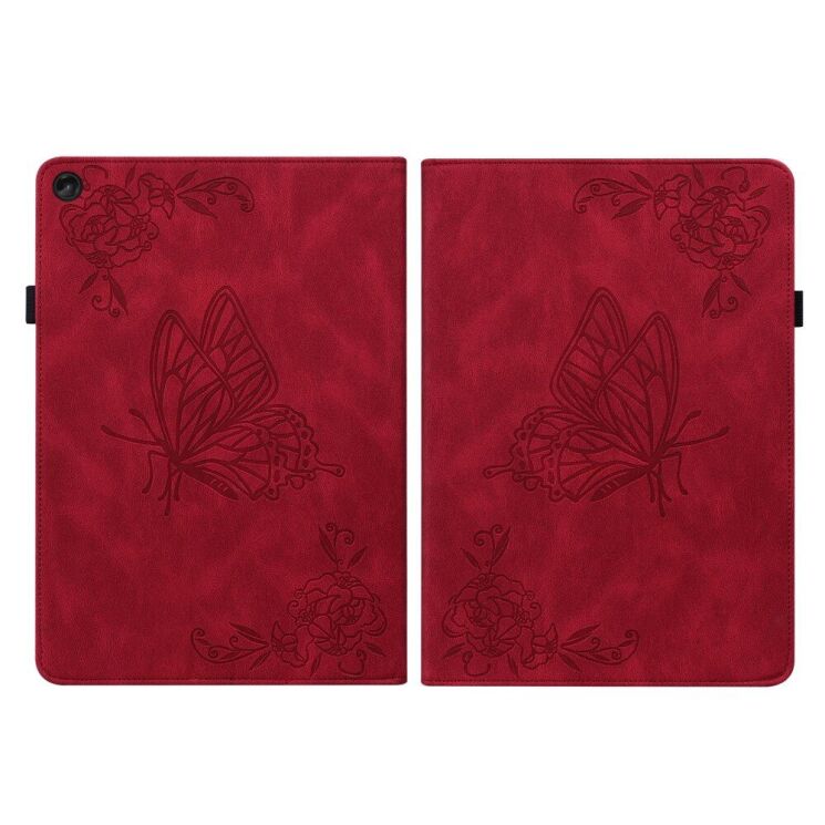Защитный чехол Deexe Butterfly для Lenovo Tab M10 Plus (Gen 3) TB125/128 / Xiaoxin Pad 2022 - Red: фото 4 из 7