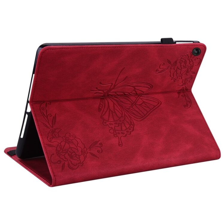 Защитный чехол Deexe Butterfly для Lenovo Tab M10 Plus (Gen 3) TB125/128 / Xiaoxin Pad 2022 - Red: фото 6 из 7