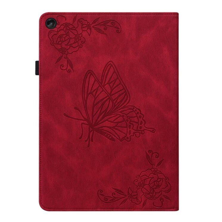 Защитный чехол Deexe Butterfly для Lenovo Tab M10 Plus (Gen 3) TB125/128 / Xiaoxin Pad 2022 - Red: фото 3 из 7