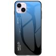 Защитный чехол Deexe Gradient Color для Apple iPhone 15 Plus - Black / Blue (329465BL)