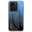 Захисний чохол Deexe Gradient Color для Realme 15T - Blue / Black (401317LB)