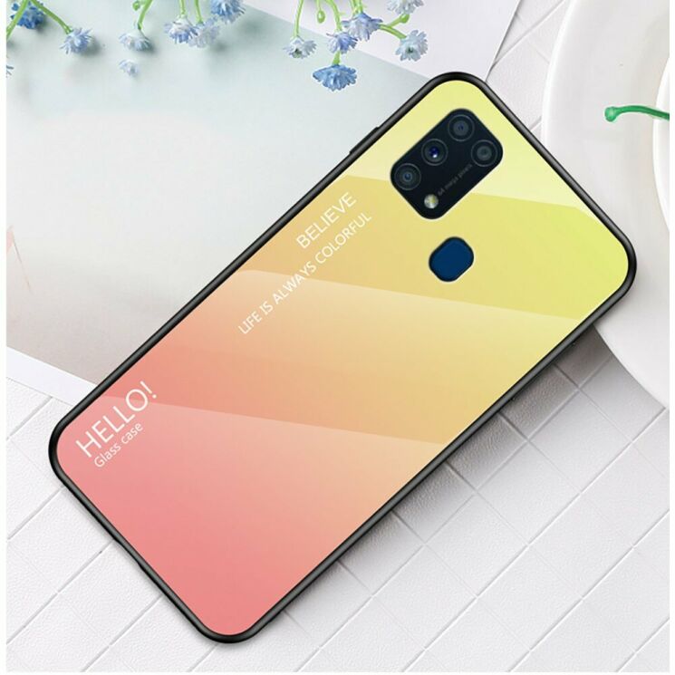 Захисний чохол Deexe Gradient Color для Samsung Galaxy M31 (M315) - Yellow / Pink: фото 2 з 2