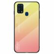 Захисний чохол Deexe Gradient Color для Samsung Galaxy M31 (M315) - Yellow / Pink (213918D)