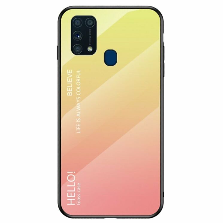Захисний чохол Deexe Gradient Color для Samsung Galaxy M31 (M315) - Yellow / Pink: фото 1 з 2