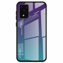 Защитный чехол Deexe Gradient Color для Samsung Galaxy S20 (G980) - Purple / Blue: фото 1 из 11