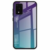 Захисний чохол Deexe Gradient Color для Samsung Galaxy S20 (G980) - Purple / Blue (316002C)