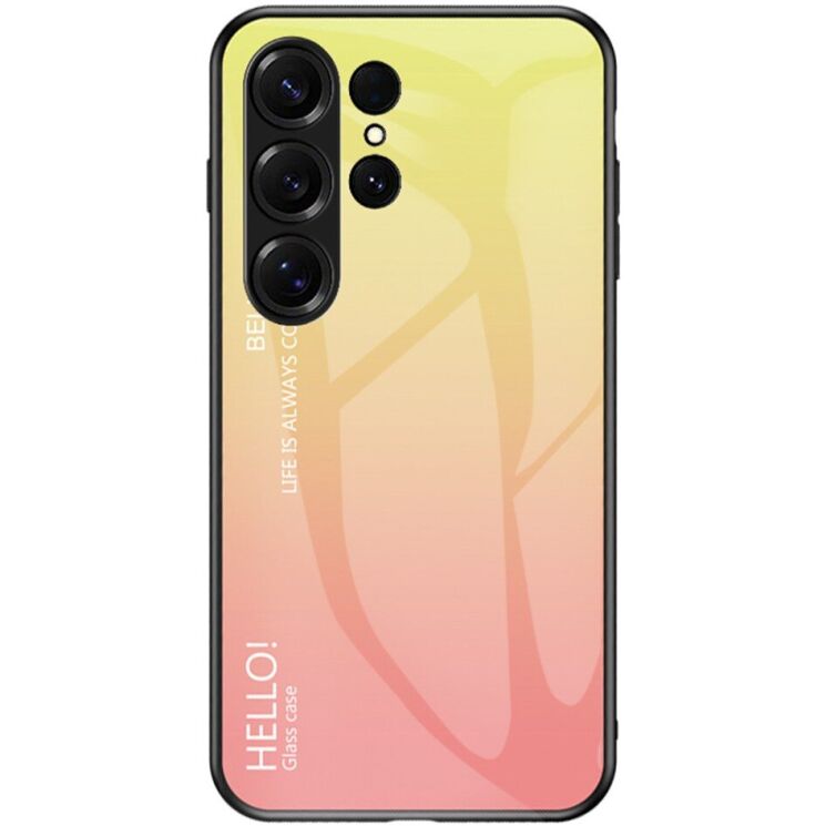 Защитный чехол Deexe Gradient Color для Samsung Galaxy S26 Ultra - Yellow: фото 1 из 6