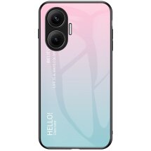 Защитный чехол Deexe Gradient Color для Xiaomi Poco F7 - Pink / Blue: фото 1 из 12