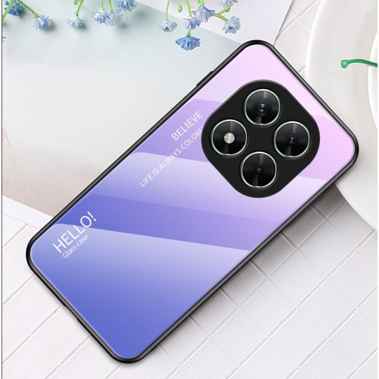 Защитный чехол Deexe Gradient Color для Xiaomi Poco X7 - Pink / Purple: фото 2 из 7