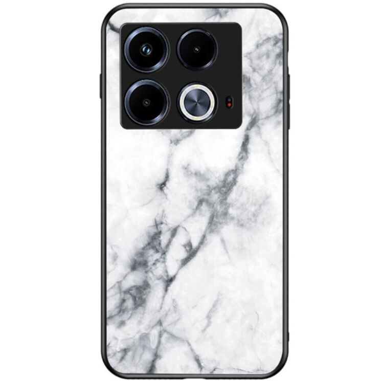Защитный чехол Deexe Gradient Pattern для Infinix Note 40 - White: фото 1 из 7