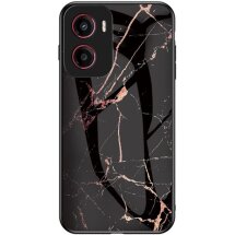 Захисний чохол Deexe Gradient Pattern для Motorola Moto G05 - Gold / Black: фото 1 з 6