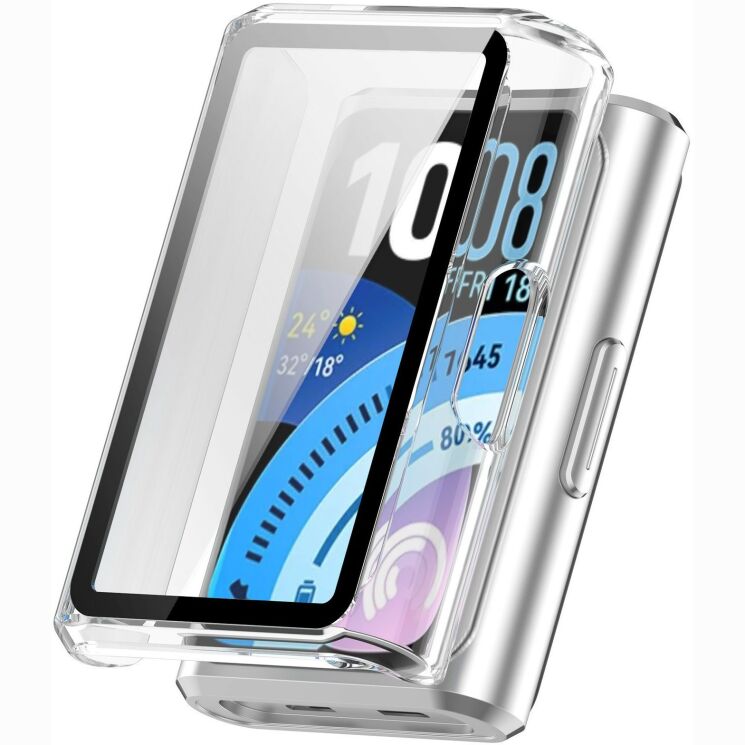 Защитный чехол Deexe Hard Frame для Huawei Band 11 Pro - Transparent (410610T) Защитный чехол Deexe Hard Frame для Huawei Band 11 Pro - Transparent: фото 1 из 3