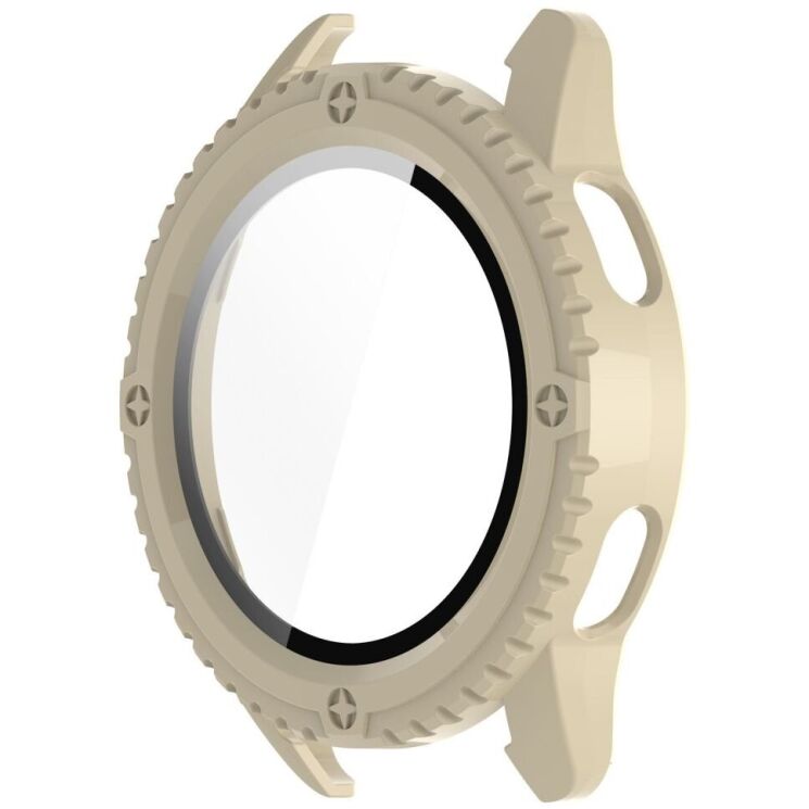 Захисний чохол Deexe Hard Frame для Xiaomi Watch S3 - Ivory White: фото 3 з 7