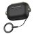 Защитный чехол Deexe Headset Style для Apple AirPods Pro 2 - Black / Green: фото 1 из 11