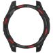 Захисний чохол Deexe Hollow Cover для Garmin Quatix 8 (47mm) - Black / Red (369702BR). Фото 6 з 7