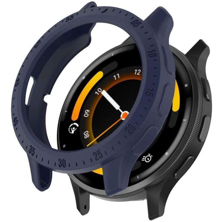 Защитный чехол Deexe Hollow Cover для Garmin Venu 3 - Midnight Blue: фото 1 из 8