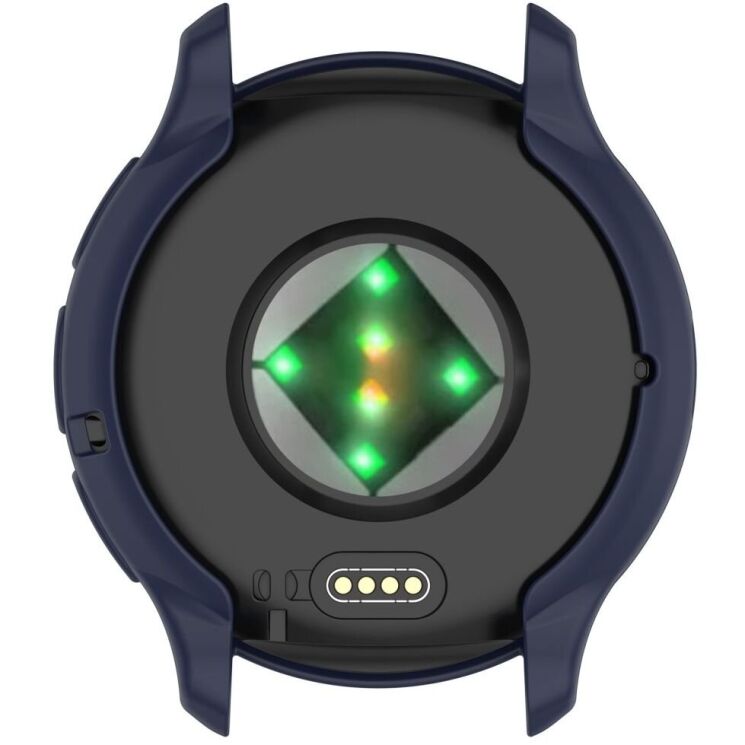 Защитный чехол Deexe Hollow Cover для Garmin Venu 3 - Midnight Blue: фото 7 из 8