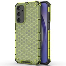 Защитный чехол Deexe Honeycomb Series для Samsung Galaxy M35 (M356) - Green: фото 1 из 5