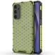 Защитный чехол Deexe Honeycomb Series для Samsung Galaxy M35 (M356) - Green (355734G). Фото 1 из 5