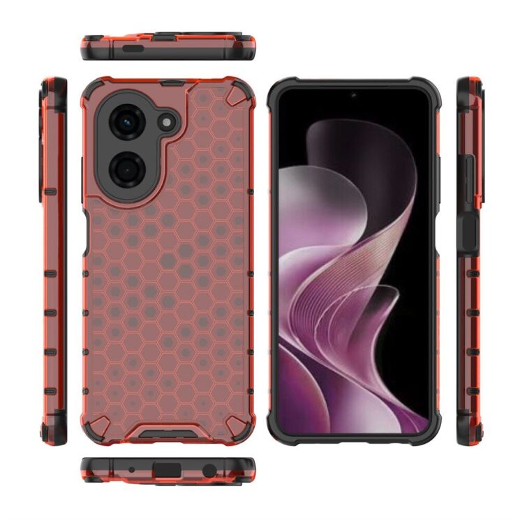 Защитный чехол Deexe Honeycomb Series для Xiaomi Redmi A5 - Black: фото 5 из 6