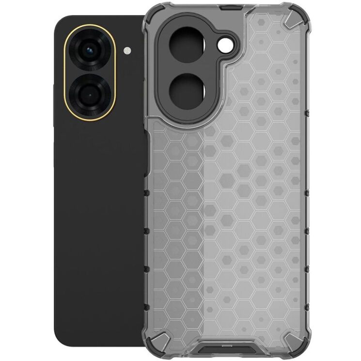 Защитный чехол Deexe Honeycomb Series для Xiaomi Redmi A5 - Black: фото 1 из 6