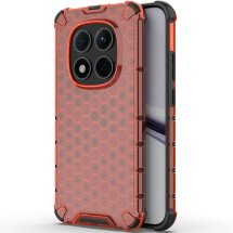 Защитный чехол Deexe Honeycomb Series для Xiaomi Redmi Note 15 Pro 5G - Red: фото 1 з 5