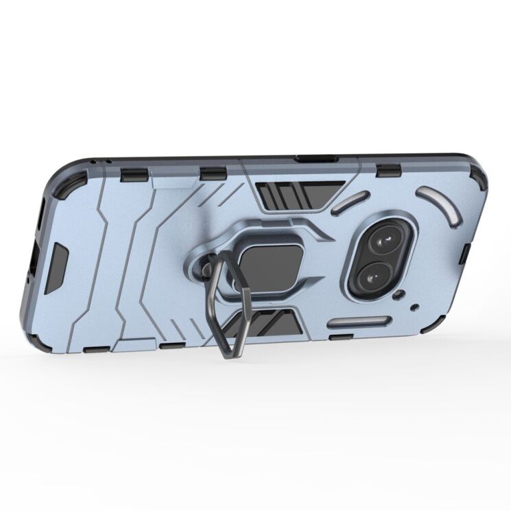 Защитный чехол Deexe Hybrid Case для Nothing Phone (2a) / Phone (2a) Plus - Blue: фото 3 из 7